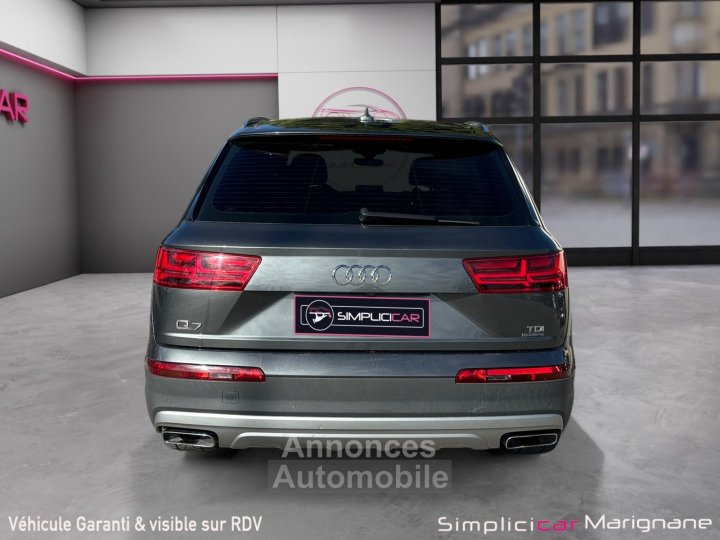 Audi Q7 30 V6 TDI Clean Diesel 218 Tiptronic 8 Quattro 7places S line GARANTIE 12 MOIS - 7