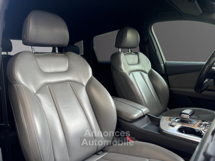 Audi Q7 30 V6 TDI Clean Diesel 218 Tiptronic 8 Quattro 7places S line GARANTIE 12 MOIS - 11