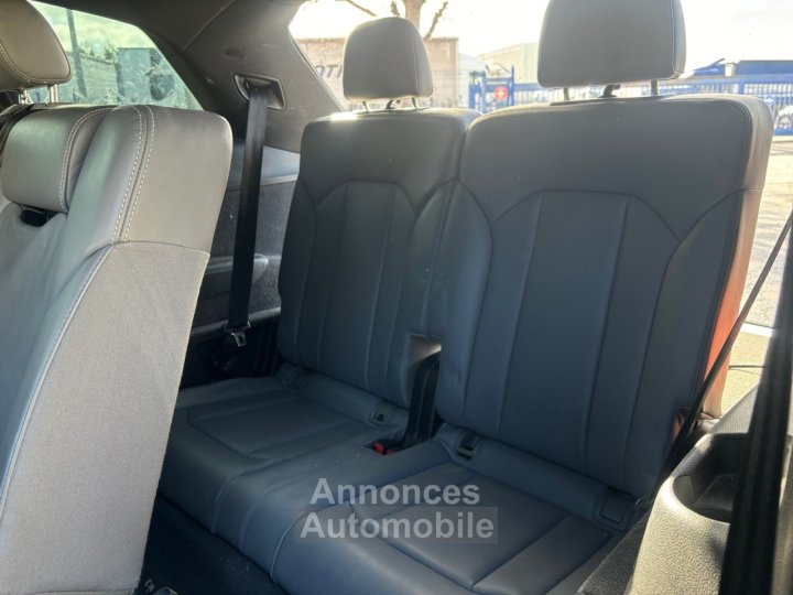 Audi Q7 30 V6 TDI Clean Diesel 218 Tiptronic 8 Quattro 7places S line GARANTIE 12 MOIS - 20
