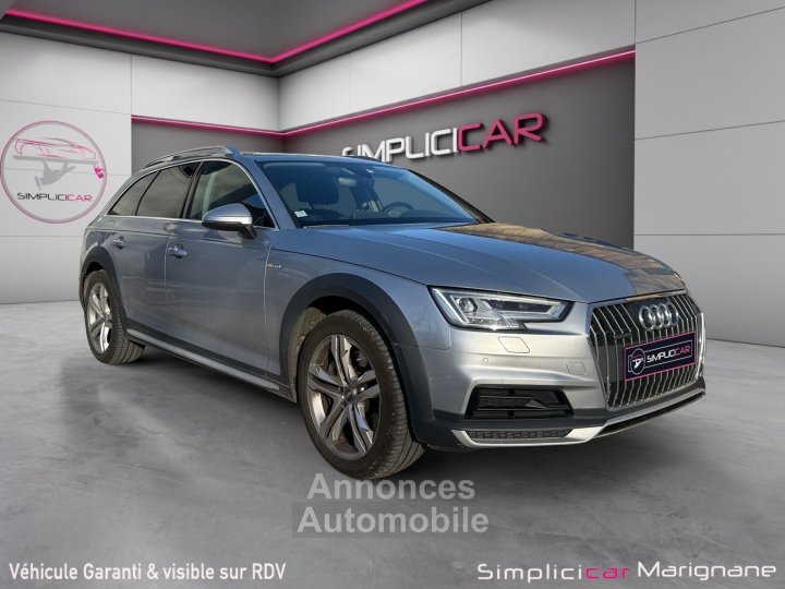 Audi A4 Allroad QUATTRO V6 30 TDI 272 DPF Tiptronic 8 Design Luxe Si&egrave;ges Av Electrique Carplay Cam&eacute;ra Garantie 12 mois - 1