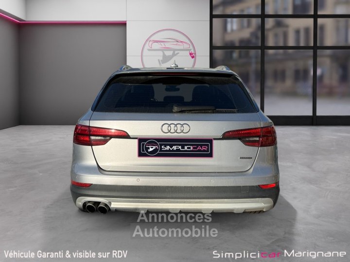 Audi A4 Allroad QUATTRO V6 30 TDI 272 DPF Tiptronic 8 Design Luxe Si&egrave;ges Av Electrique Carplay Cam&eacute;ra Garantie 12 mois - 7