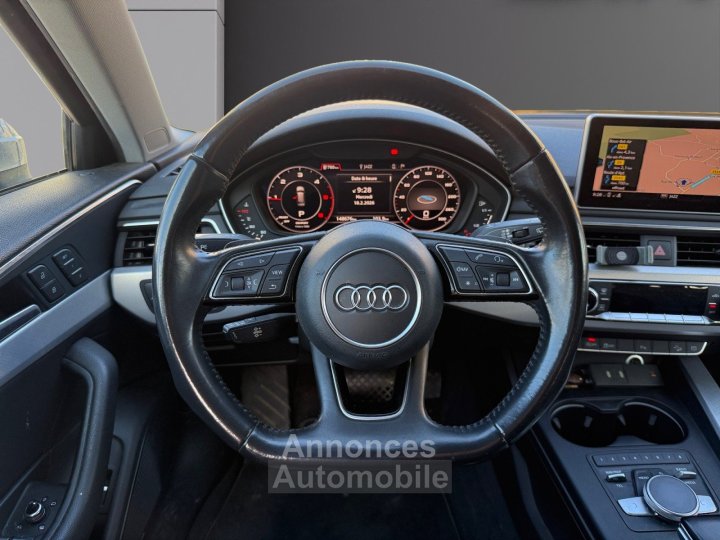 Audi A4 Allroad QUATTRO V6 30 TDI 272 DPF Tiptronic 8 Design Luxe Si&egrave;ges Av Electrique Carplay Cam&eacute;ra Garantie 12 mois - 14