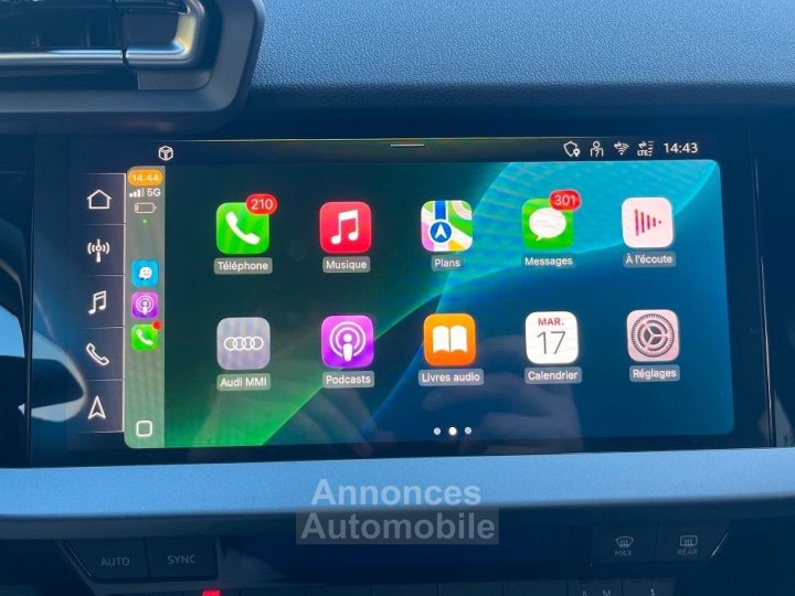 Audi A3 Sportback 35 TFSI 150CH HYBRIDE S LINE TRONIC 7 - 15