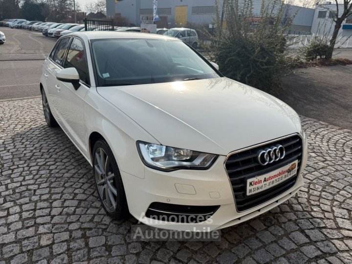 Audi A3 Sportback Série 3 (8VA) 16 TDi 16V S-Tronic7 S&S 105 cv Boîte auto 2013-145500 km GPS - 2