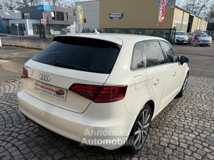 Audi A3 Sportback Série 3 (8VA) 16 TDi 16V S-Tronic7 S&S 105 cv Boîte auto 2013-145500 km GPS - 4