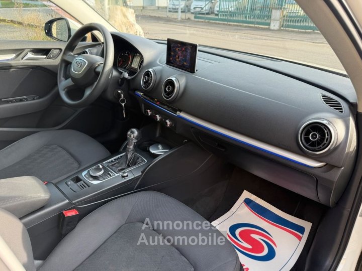 Audi A3 Sportback Série 3 (8VA) 16 TDi 16V S-Tronic7 S&S 105 cv Boîte auto 2013-145500 km GPS - 5