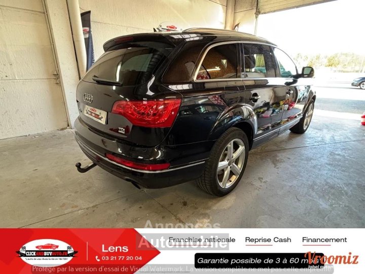 Audi Q7 30 TDI 205 S-LINE QUATTRO / 7 PLACES / CUIR ELECTRIQUE / CAMERA DE RECUL / TOIT OUVRANT - 2