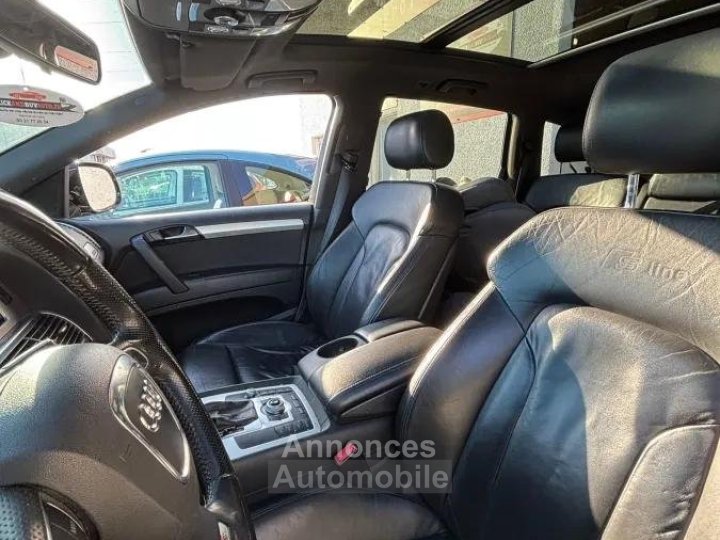 Audi Q7 30 TDI 205 S-LINE QUATTRO / 7 PLACES / CUIR ELECTRIQUE / CAMERA DE RECUL / TOIT OUVRANT - 10