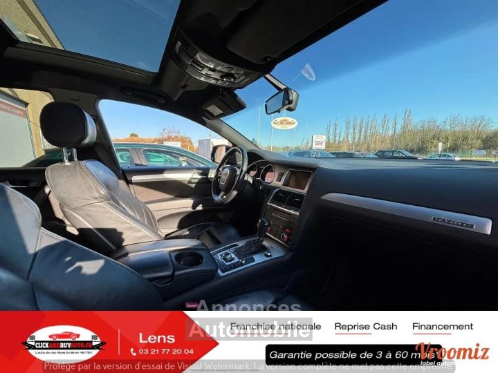 Audi Q7 30 TDI 205 S-LINE QUATTRO / 7 PLACES / CUIR ELECTRIQUE / CAMERA DE RECUL / TOIT OUVRANT - 12