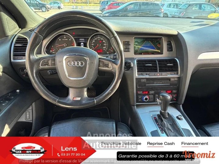 Audi Q7 30 TDI 205 S-LINE QUATTRO / 7 PLACES / CUIR ELECTRIQUE / CAMERA DE RECUL / TOIT OUVRANT - 14