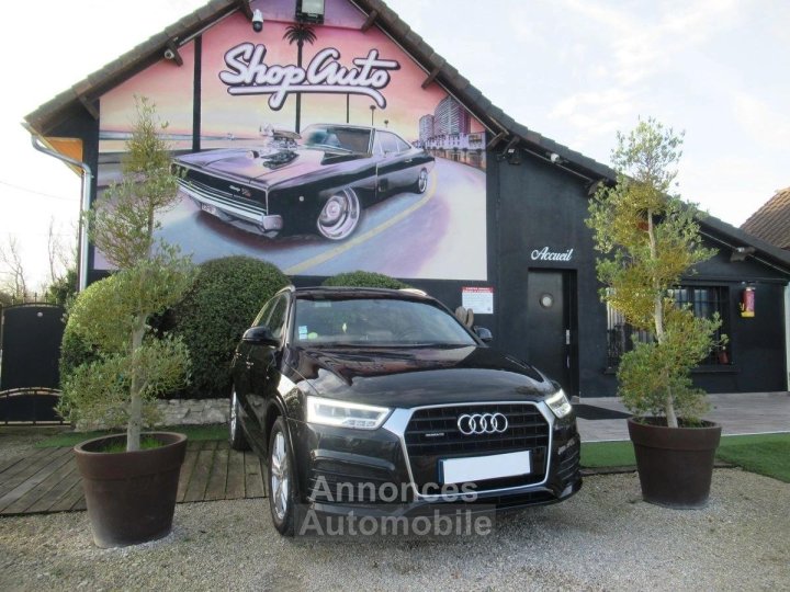 Audi Q3 20 TDI 184 ch quattro S tronic S line - 1