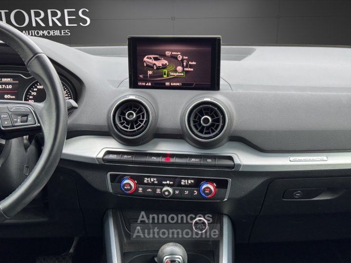 Audi Q2 40 TFSI 20 190CH QUATTRO S TRONIC DESIGN LUXE 1ere main Française - 12