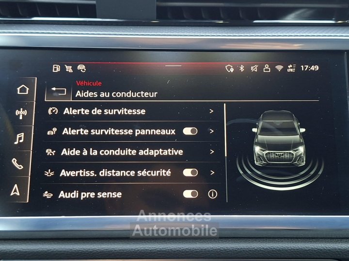 Audi Q3 Sportback 35 TDI 150 ch S tronic 7 - 20