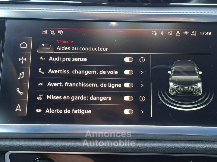 Audi Q3 Sportback 35 TDI 150 ch S tronic 7 - 22