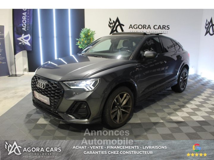 Audi Q3 Sportback 20 35 TDI S-line - 150ch - Garantie - V&eacute;hicule Fran&ccedil;ais - Suivi complet - 1