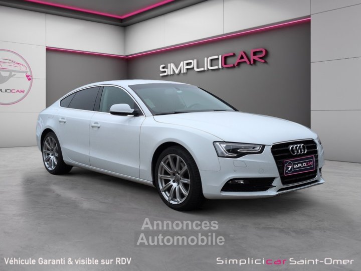 Audi A5 Sportback 20 TDI 143 Ambition Luxe garantie 12 mois - 1