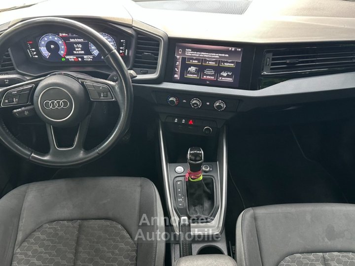 Audi A1 Sportback 25 TFSI 95 ch S tronic 7 Design - Apple CarPlay - Radar AR - Regulateur - Bluetooth - 7