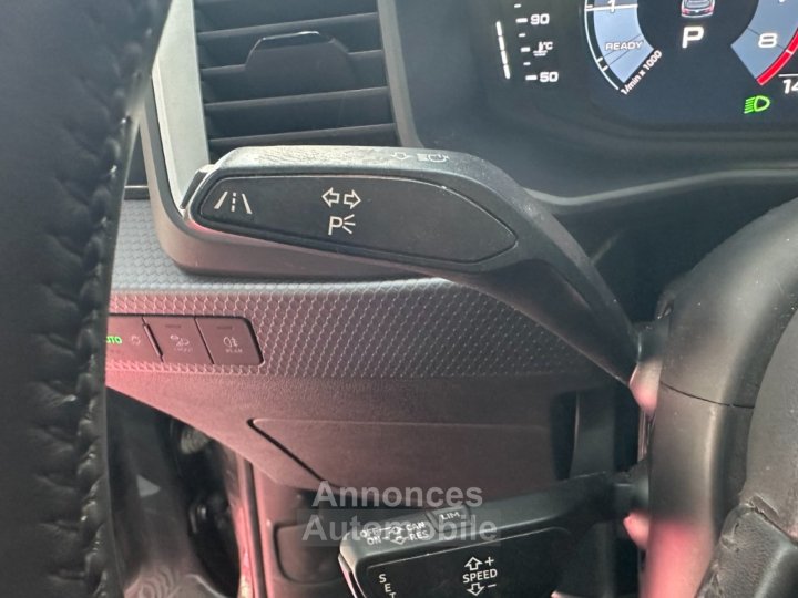 Audi A1 Sportback 25 TFSI 95 ch S tronic 7 Design - Apple CarPlay - Radar AR - Regulateur - Bluetooth - 16