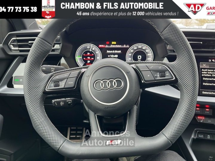 Audi A3 Sportback NOUVELLE 45 TFSI E HYBRIDE RECHARGEABLE 272 S tronic 6 S line - 15