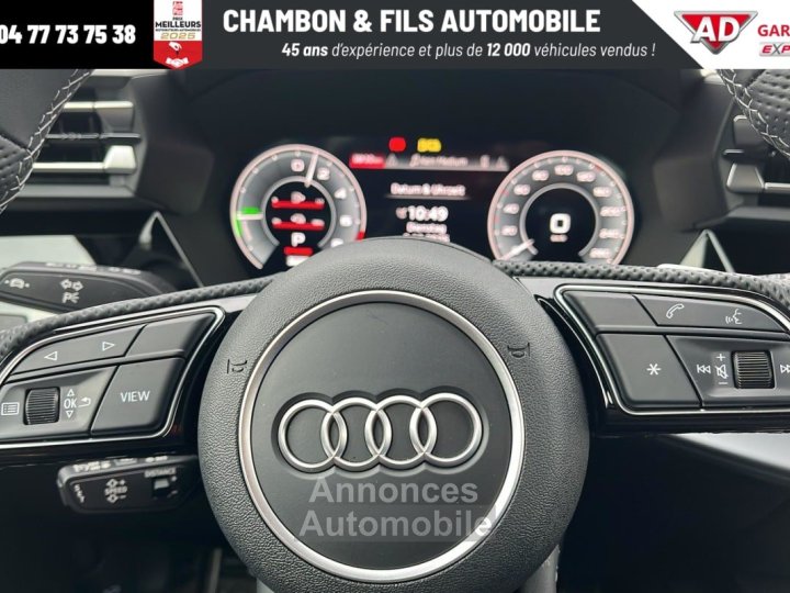 Audi A3 Sportback NOUVELLE 45 TFSI E HYBRIDE RECHARGEABLE 272 S tronic 6 S line - 16