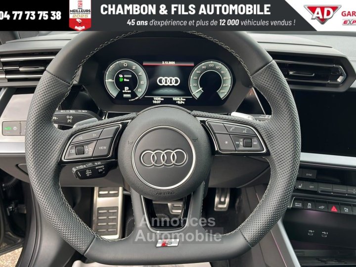 Audi A3 Sportback NOUVELLE 45 TFSI E HYBRIDE RECHARGEABLE 272 S tronic 6 S line - 32