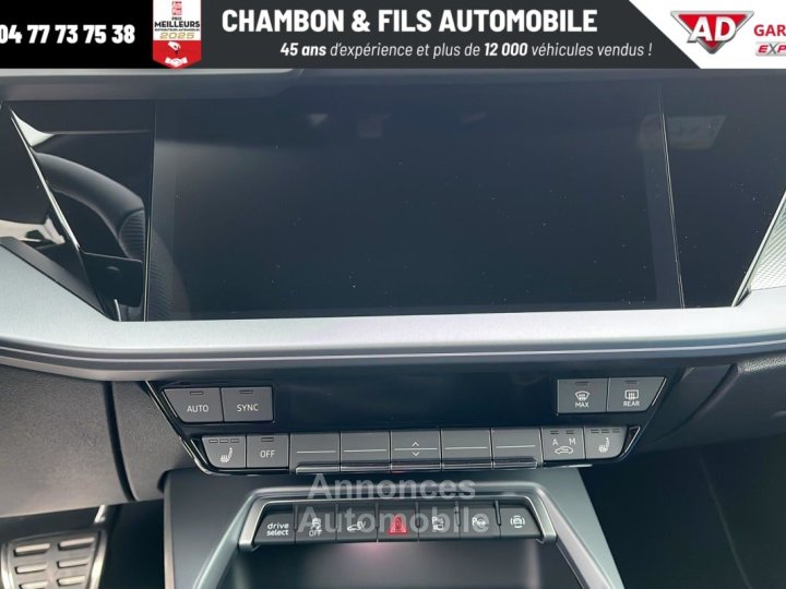 Audi A3 Sportback NOUVELLE 45 TFSI E HYBRIDE RECHARGEABLE 272 S tronic 6 S line - 35