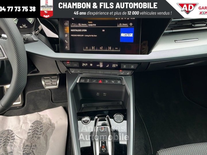 Audi A3 Sportback NOUVELLE 45 TFSI E HYBRIDE RECHARGEABLE 272 S tronic 6 S line - 38