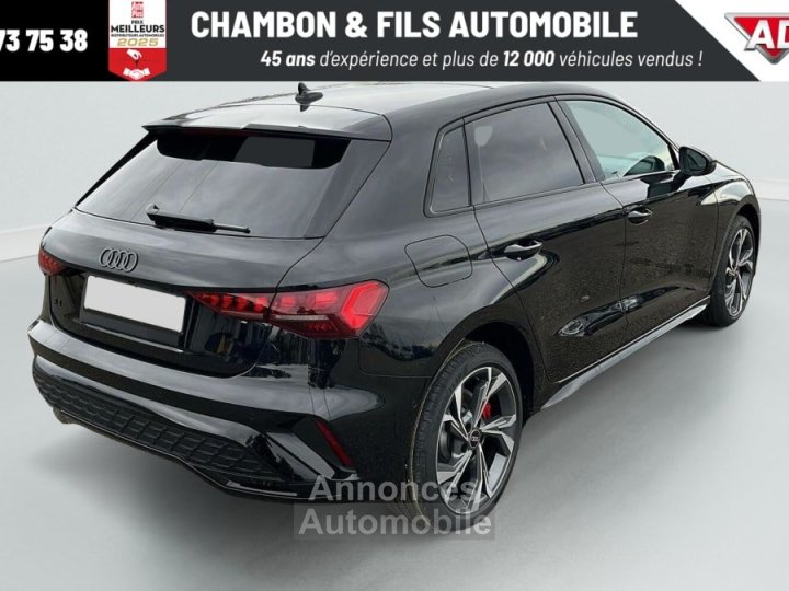Audi A3 Sportback NOUVELLE 45 TFSI E HYBRIDE RECHARGEABLE 272 S tronic 6 S line - 7