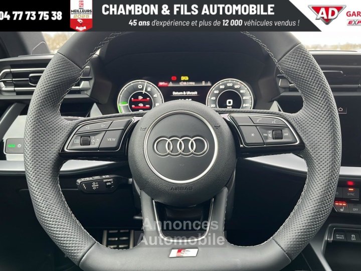 Audi A3 Sportback NOUVELLE 45 TFSI E HYBRIDE RECHARGEABLE 272 S tronic 6 S line - 32