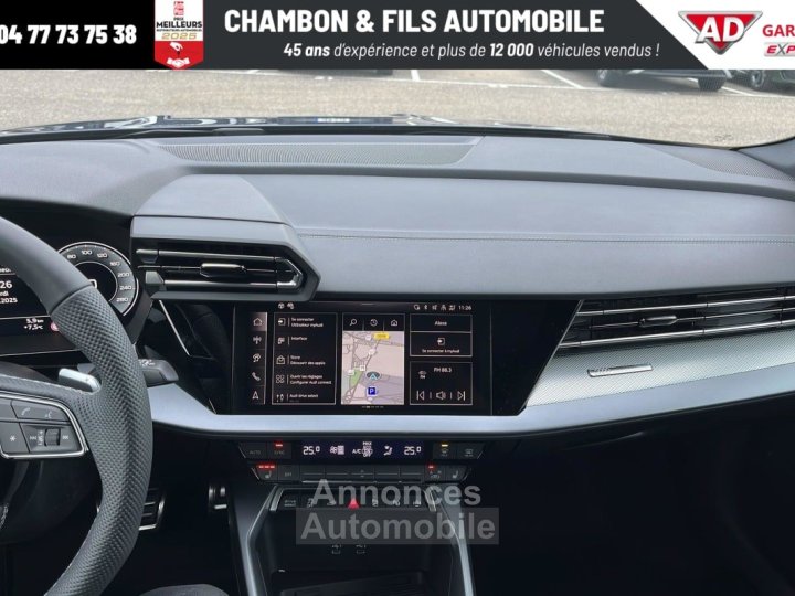 Audi A3 Sportback NOUVELLE 45 TFSI E HYBRIDE RECHARGEABLE 272 S tronic 6 S line - 36