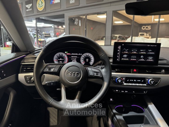 Audi A5 Sportback 40 TFSI 204 S TRONIC 7 Business Line AppleCarPlay / Eclairage d'ambiance - 24