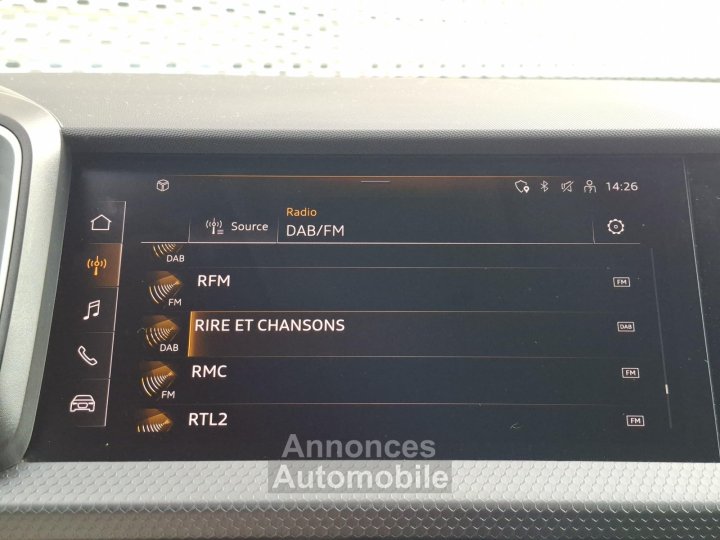 Audi A1 Sportback 30 TFSI 110 ch S tronic 7 Advanced - 14