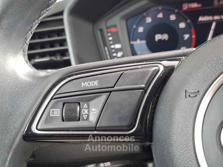 Audi A1 Sportback 30 TFSI 110 ch S tronic 7 Advanced - 22