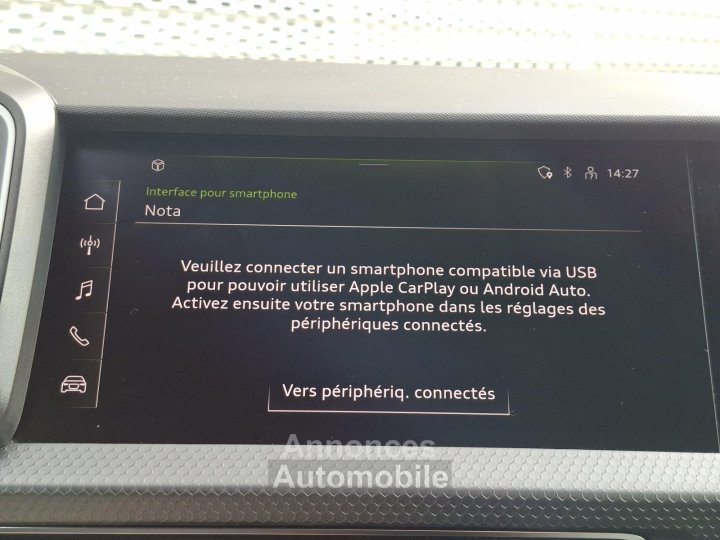 Audi A1 Sportback 30 TFSI 110 ch S tronic 7 Advanced - 24