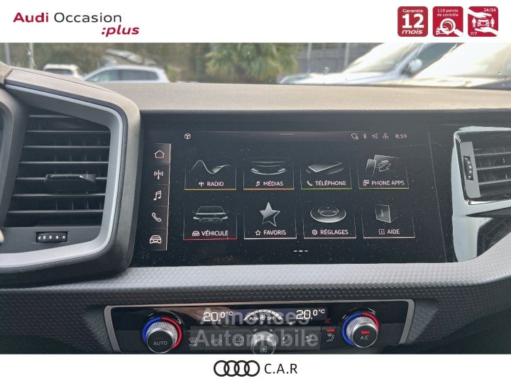 Audi A1 Sportback 25 TFSI 95 ch BVM5 Advanced - 15