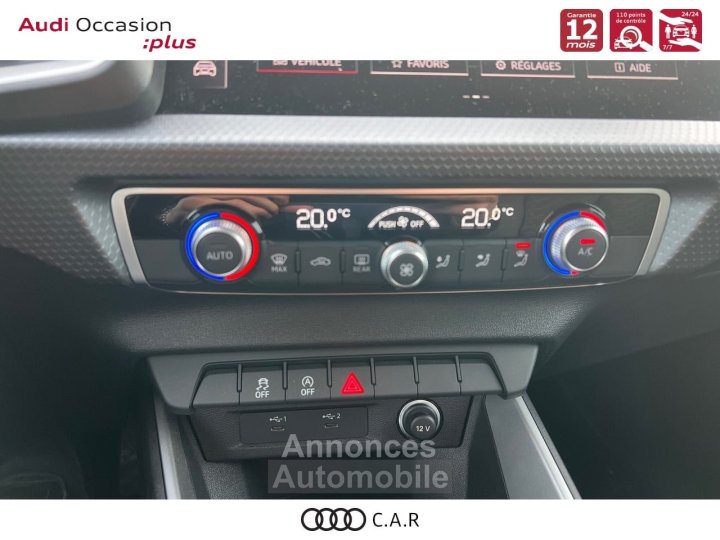 Audi A1 Sportback 25 TFSI 95 ch BVM5 Advanced - 18