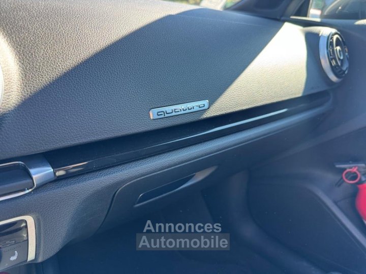 Audi RS3 SportBack Quattro 25 TFSI 367ch BV S-tronic 8V Sportback - 30