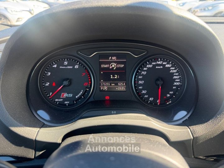 Audi RS3 SportBack Quattro 25 TFSI 367ch BV S-tronic 8V Sportback - 37