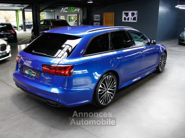 Audi A6 AVANT 30 V6 BITDI 326CH COMPETITION QUATTRO TIPTRONIC MATRIX LED / CAMERA / BLEU SEPA - 7