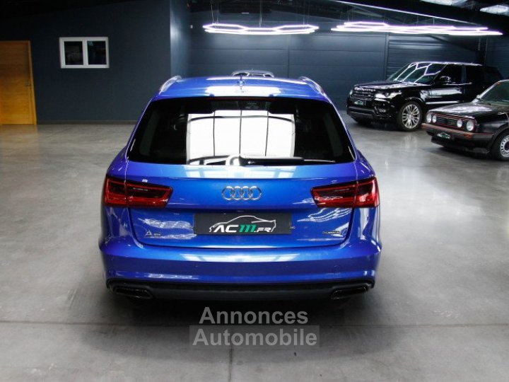 Audi A6 AVANT 30 V6 BITDI 326CH COMPETITION QUATTRO TIPTRONIC MATRIX LED / CAMERA / BLEU SEPA - 8