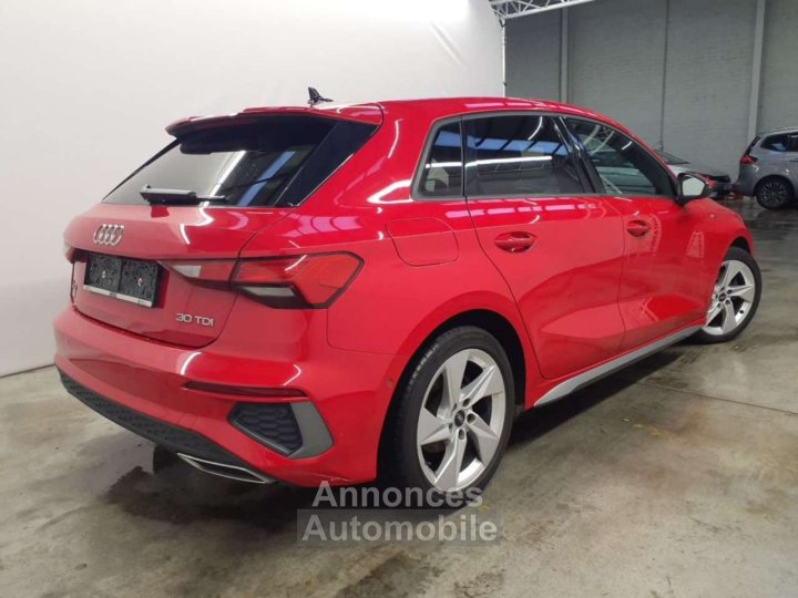 Audi A3 Sportback 30TDi SLine LED-CUIR-KEYLESS-CAMERA-17' - 4