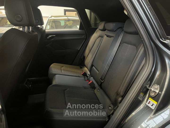 Audi Q3 35 TFSI 150 ch S tronic 7 S line - ENTRETIEN - ACC - RADAR DE RECUL - 10