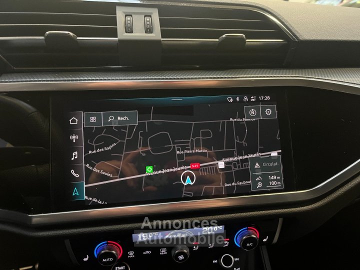 Audi Q3 35 TFSI 150 ch S tronic 7 S line - ENTRETIEN - ACC - RADAR DE RECUL - 18
