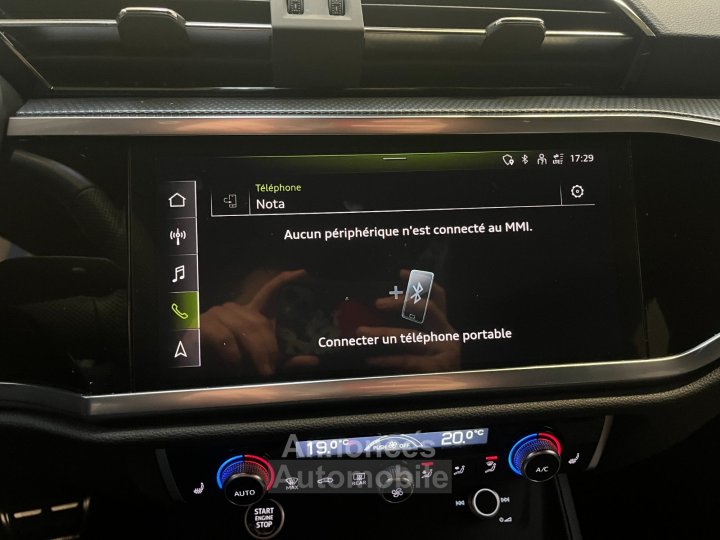 Audi Q3 35 TFSI 150 ch S tronic 7 S line - ENTRETIEN - ACC - RADAR DE RECUL - 19