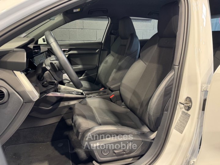 Audi A3 Sportback 40 TFSIe 204 S tronic 6 S Line int&eacute;rieur - 16