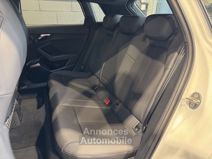 Audi A3 Sportback 40 TFSIe 204 S tronic 6 S Line int&eacute;rieur - 20