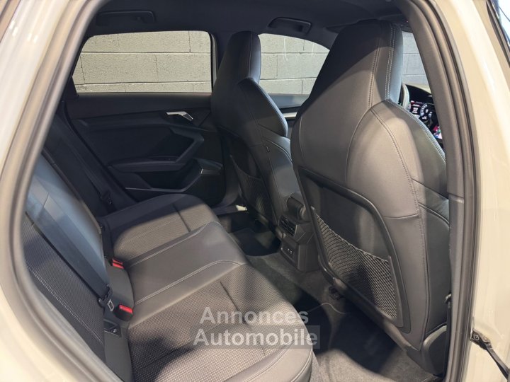 Audi A3 Sportback 40 TFSIe 204 S tronic 6 S Line int&eacute;rieur - 21