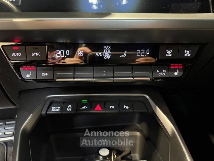 Audi A3 Sportback 40 TFSIe 204 S tronic 6 S Line int&eacute;rieur - 31