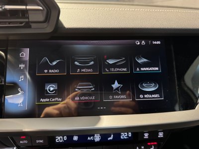 Audi A3 Sportback 40 TFSIe 204 S tronic 6 S Line int&eacute;rieur   - 32