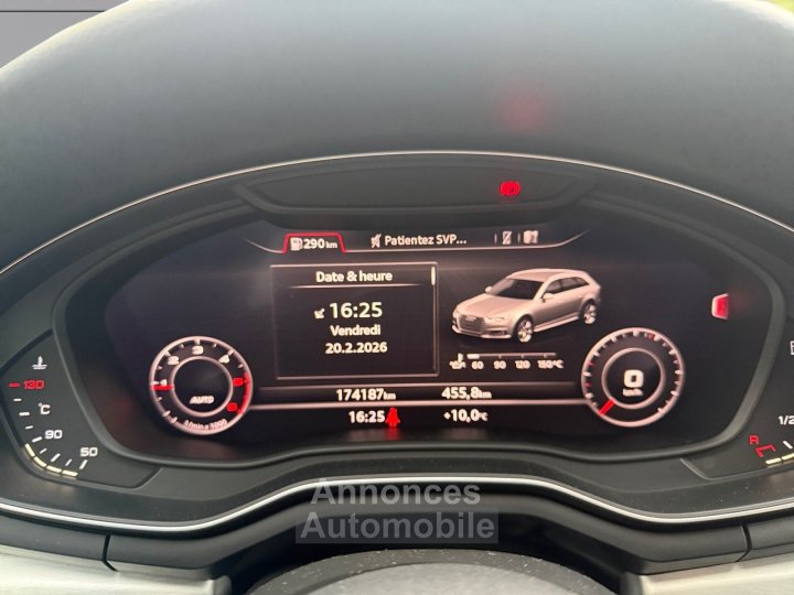 Audi A4 AVANT 20 TDI 150 S line Coffre Electrique Garantie 12 Mois - 14